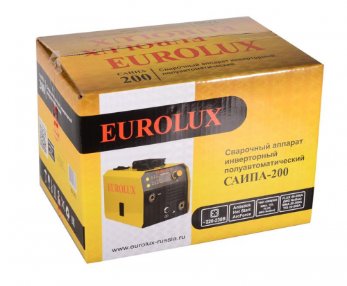 65/143 Аппарат сварочный полуавтоматический САИПА-200 EUROLUX  фото 8