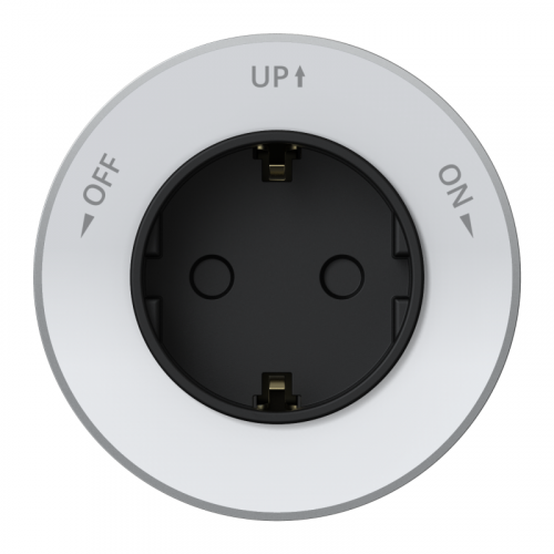 MTK13001W Розетка MultiTrack 16А 250В 2К+З круглая бел. SE 