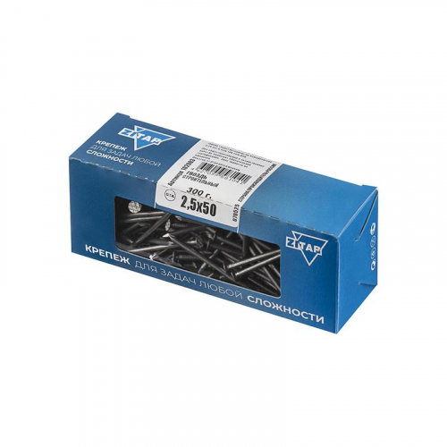 102003 Гвоздь строительный 2.5х50 (уп.300г) Tech-Krep/Zitar  фото 3