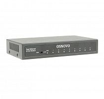 14285 Коммутатор неуправляемый SW-10800 Fast Ethernet на 8 RJ45 портов OSNOVO 