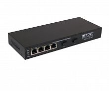 13262 Коммутатор SW-7042 Gigabit Ethernet на 4 RJ45 + 2 SFP OSNOVO 