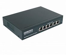 13428 Коммутатор Passive PoE SW-20600/A(80Вт) Fast Ethernet на 6 портов OSNOVO 