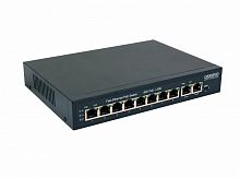 13233 Коммутатор PoE SW-20820(120Вт) Fast Ethernet на 10 RJ45 портов OSNOVO 