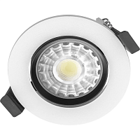 2902000010 Рамка SPLIGHT FRAME ROUND ADJUSTABLE/R WH СТ 