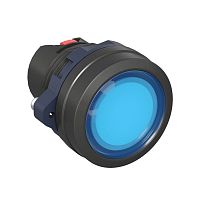 M22P-FLLBP Головка кнопки плоская прозрачная с фиксацией син. DKC 