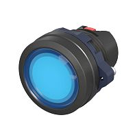 M22P-FMLBP Головка кнопки плоская прозрачная без фиксации син. DKC 