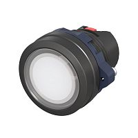 M22P-FMLWP Головка кнопки плоская прозрачная без фиксации бел. DKC 