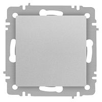 Б0063608 Кнопка Accent 6-109-03 10А-250В IP20 СУ алюм. Intro 