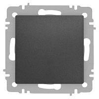 Б0063617 Кнопка Accent 6-109-07 10А-250В IP20 СУ графит Intro 