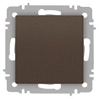Б0063619 Кнопка Accent 6-109-08 10А-250В IP20 СУ бронза Intro 