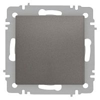 Б0063621 Кнопка Accent 6-109-09 10А-250В IP20 СУ титан Intro 