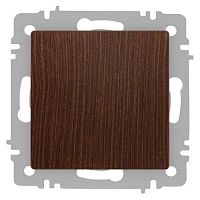 Б0063623 Кнопка Accent 6-109-10 10А-250В IP20 СУ венге Intro 