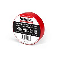 90814 Изолента ПВХ 19х0.13х20 красн. Fortisflex 