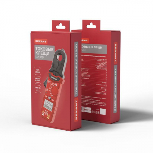 13-3220 Клещи токовые R200D Rexant  фото 8