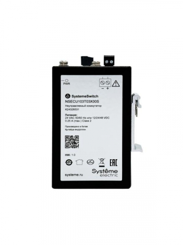 NSECU103T03X00S Концентратор промышленный EtherCAT 3х100BaseT SE  фото 2