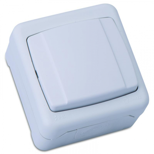 36001005 Выключатель проходной 1-кл. IP55 бел. Makel 