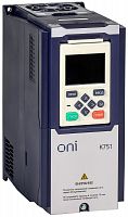 K751-33-22NTM Преобразователь частоты K751 380В 3ф 2.2кВт 5.6А со встроен. тормозом ONI 