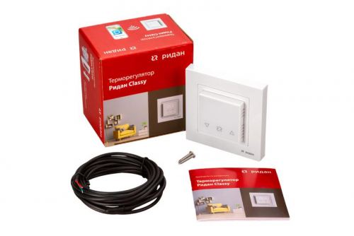 21RT0104R Терморегулятор Classy Wi-Fi бел. Ридан  фото 3