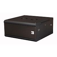 DR-640101 Шкаф телекоммуникационный настен. 19дюйм 4U 280х600х600мм дверь метал. черн. Datarex 