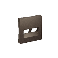 ATN000690 Накладка двойная AtlasDesign для информационных функций типа Keystone мокко SE 