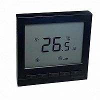 RTF4IMLB Термостат комнатный цифровой для 4тр 3ск FCU и 2-х поз. клап. 1UI 5DO Modbus 220В BS черн. SE 