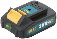 79935 Батарея аккумуляторная 20В Li-Ion 2.0А.ч индикатор заряда FIT 