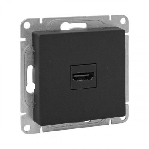 UP1-SOB-HDMI Розетка СП Эпика HDMI механизм черн. EKF 