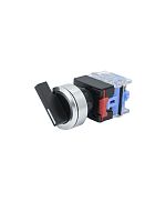 ET020029 Переключатель ВК30-11X/21 IP65 1НО+1НЗ на 2 положения с фиксацией I-II стандартная рукоятка d30мм Электротехник 
