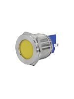 ET020079 Лампа индикаторная GQ22T-D/L/Y/220V/S светодиодная матрица d22мм 220В AC/DC IP67 метал. желт. Электротехник 