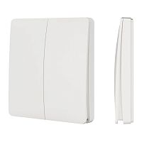 043317 Панель кнопочная KINETIC-801-22-2G-WP-SUF White No battery 433Mhz IP67 пластик INTELLIGENT ARLIGHT 