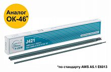 81796 Электрод J421 "Bridge" (аналог ОК46) для низкоуглеродистых сталей 3.2х350мм (коробка 1кг) ВRIDGE 