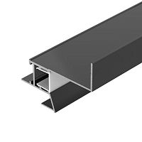 047639 Профиль CEIL-S18-SHADOW-SIDE-3000 BLACK L3000 алюм. Arlight 