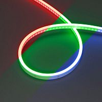 052594 Лента светодиодная WAVE-SIDE-PU-H120-06x12mm 24В RGB 8Вт/м IP68 wire x1 вывод боков. герметичная (уп.1м) Arlight 