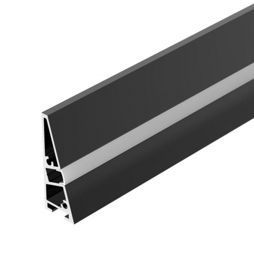 052398 Профиль PLINTUS-H40-2000 BLACK L2000 алюм. Arlight 