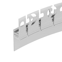 043674(1) Профиль PLINTUS-FANTOM-BENT-H20-SIDE-2000 WHITE L2000 алюм. Arlight 