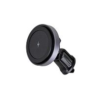 40-0611 Держатель автомобильный с беспроводной зарядкой MagSafe Strong 15Вт Rexant 