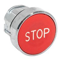XB4BA-4158C-65 Механизм кнопки исполнительный "STOP" XB4 IP65 плоский возвратный без фиксации красн. EKF 