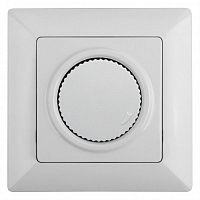 Б0053959 Светорегулятор поворотный СП Solo 4-401-01 600Вт 230В IP20 бел. Intro 