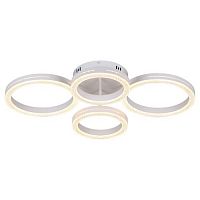 Б0068478 Светильник светодиодный Juniper 6187-702 LED 75Вт 3000-6000К потолочн. бел. с пультом Rivoli 