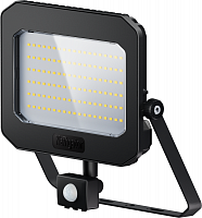 95203 Прожектор светодиодный 95 203 NFL-05-100-6.5K-BL-D110-SNR-LED 100Вт 6500К IP65 12500лм с ИК датчиком движения черн. NAVIGATOR 