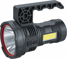 95563 Фонарь-прожектор аккумуляторный 95 563 NPT-SP39-ACCU прож/кемп. 1LED 3W+1COB 5Вт li-ion 1.2А.ч NAVIGATOR 
