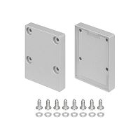 055285 Заглушка IP-LINE-4050 SILVER глухая метал. серебр. (комплект) Arlight 