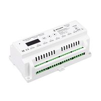 046489 Модуль релейный SMART-SWITCH-708-82-D2-DIN 230В 8х10А DALI DMX512 IP20 пластик INTELLIGENT ARLIGHT 