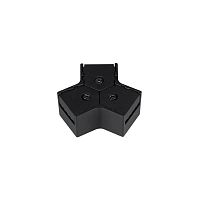 049827 Коннектор тройной с питанием ART-INBELT-CON-T-POWER BK 48В Arlight 