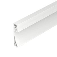045434 Профиль PLINTUS-H54-2000 WHITE L2000 алюм. Arlight 