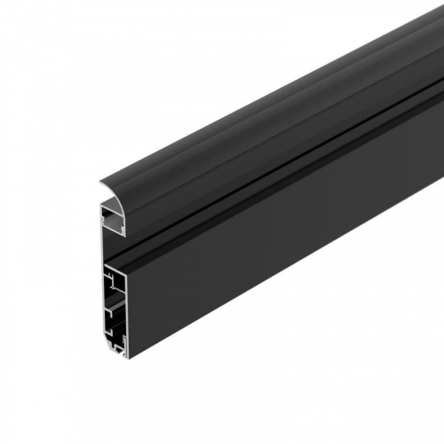045448 Профиль PLINTUS-H80-2000 BLACK L2000 алюм. Arlight 