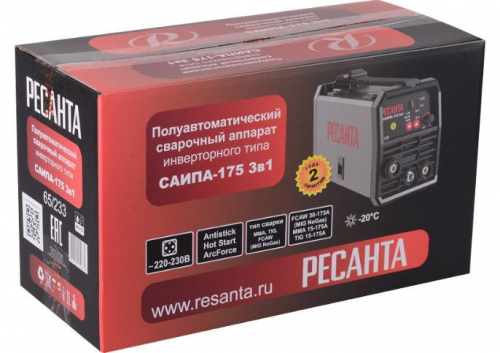 65/233 Полуавтомат сварочный САИПА-175 3в1 Ресанта 