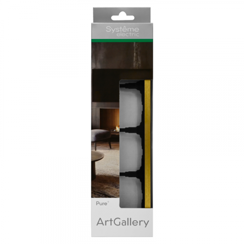 GAL312404 Рамка 4-м ArtGallery Pure метал. зол. SE  фото 3