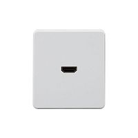 KR-78-0730-1 Розетка СП ROUND HDMI IP20 перламутр Kranz 