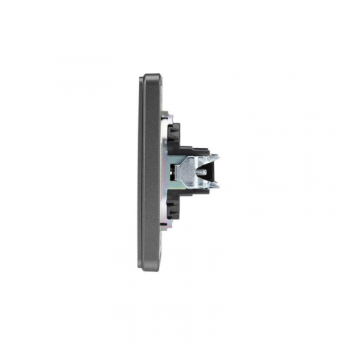 KR-78-0730-2 Розетка СП ROUND HDMI IP20 титан Kranz  фото 2